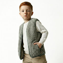 KIDS Жилет Тинки арт.1206-09/мол. Гриджио