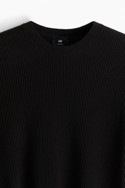 Camiseta en punto de canal? Regular Fit - H&m фото 2