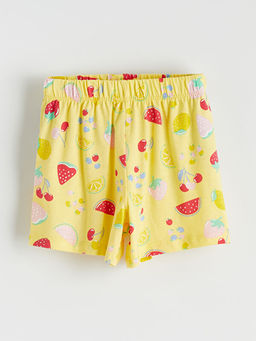 Kalp Desenli K?z ?ocuk Ti??rt ve ?ort