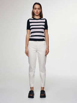 CONTE LDK 2332 Джемпер женский black-white - Conte elegant фото 7