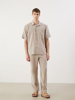 Regular Fit K?sa Kollu Arm?rl? Erkek G?mlek