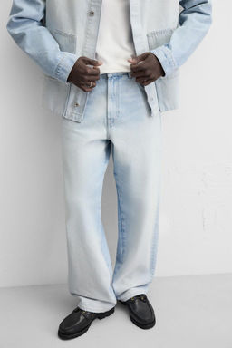 GRADIENT BAGGY FIT JEANS - Zara фото 5