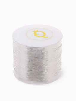 Нить силиконовая (резинка) d=0.6 мм, L=100 м, прозрачная