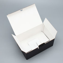 Коробка‒пенал, упаковка подарочная, «Черный», 22 х 15 х 10 см