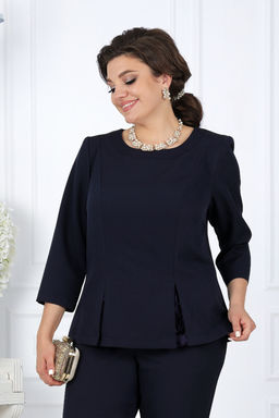 Платье Ninele 7431-Р темно-синий - Mira fashion фото 1799