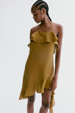 Vestido halter con volantes - H&m фото 5