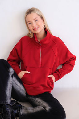 Martichelli Свитшот красный  фото 4