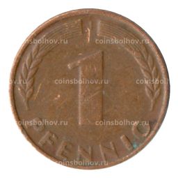 1 пфенниг 1948 года J Германия