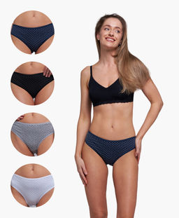 Трусы женские слипы Vanessa for me 6802-104 хлопок, эластан размеры S, M, L, XL, 2XL, 3XL