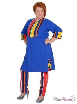 Туника Модель №1041 размеры 44-84 - Plusmoda фото 5