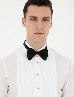 Beyaz Slim Fit Smokin G_mlek