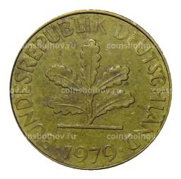 10 пфеннигов 1979 года J Германия