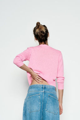 PLAIN KNIT CARDIGAN - Zara фото 19