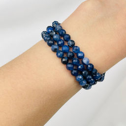 Бусины для украшений из Содалита (78 бусин)