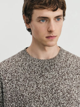 Джемпер relax fit с добавлением шерсти / Zarina