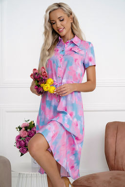 Платье Open Style 6861 розовый