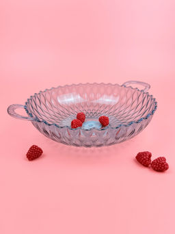 Цена за 2 шт. Фруктовница с ручками 22см (пластик) цвет микс OLS-033А-5