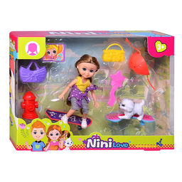 Кукла с аксессуарами "Марго на прогулке" в коробке