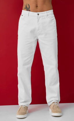 Джинсы P511-0166C white - Primm фото 8