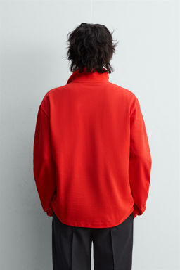 POLO REGULAR FIT ESTRUCTURA PIQU? / Rojo - Zara фото 3