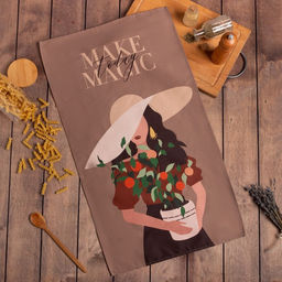 Полотенце Этель MAKE MAGIC 40х73 см, 100% хлопок, саржа 190 гр/м2