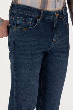 Erkek Mavi Jean Pantolon