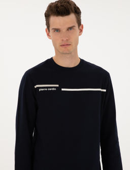 Lacivert Regular Fit Sweatshirt - Pierre cardin фото 2