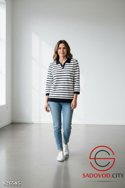 Кофта женская в полоску
