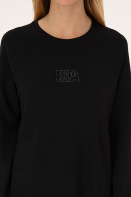 Kad_n Siyah Sweatshirt - U.s. polo assn фото 6