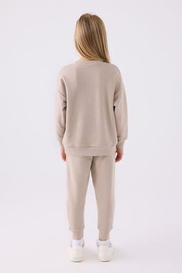 Пижамный комплект песочного цвета для девочки Неожиданная скидка в корзине - U.s. polo assn фото 4