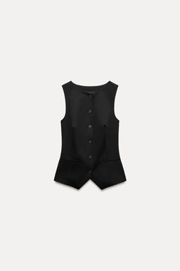 FITTED WAISTCOAT TOP - Zara фото 3
