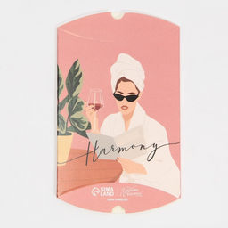 Цена за 5 шт. Коробка подарочная складная фигурная, упаковка, GIRL, 11?8?2 см