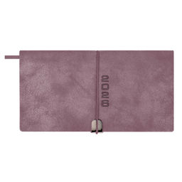 Еженедельник датированный 2026 ESCALADA, 175х95 мм, 64 л., арт. 70397/ 40 ТИВОЛИ ГЛОСС СИРЕНЕВЫЙ