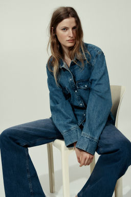 Wide High Waist Jeans - H&m фото 18