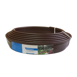 Бордюр пластик. "Кантри" 11смх10м, толщ.1,5мм (коричневый) Бордюр пластик. "Кантри" 11смх10м, толщ.1,5мм (коричневый)