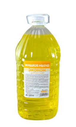 ЭКОНОМ жидк.мыло 5л с ароматом Лимона ПЭТ