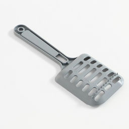 Туалет-домик для кошек закрытый с дверцей 50*38*37 см, серый - Пижон фото 9