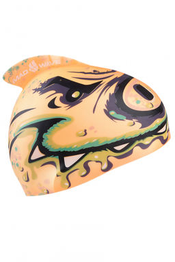Детская шапочка Silicone Printed Junior with fin PIG, Stroke trainer - Mad wave фото 3