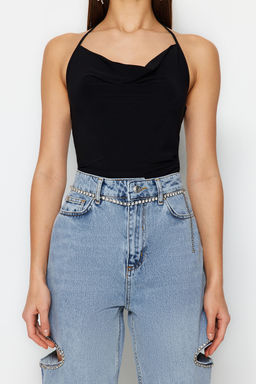 TRENDYOLMILLA Siyah Degaje Yaka Orme Body TPRSS23BD00050 фото 4