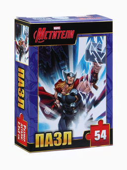 Пазлы детские для мальчиков Мстители, набор 10в1, 54 детали в каждом - Marvel фото 11