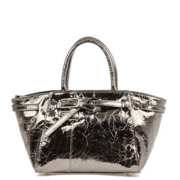 A-06190 бронзовый, Женская кожаная сумка, Barcelo Biagi