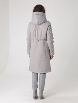 24314 Пальто дем. т.синий - Dizzyway фото 9