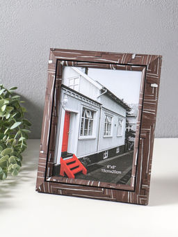 Фоторамка для фото 15×20 см «Моррис», пластик, т. коричневый, 23×18×2 см