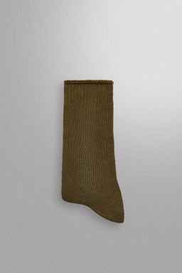 COTTON BLEND TERRY SOCKS - Zara фото 2