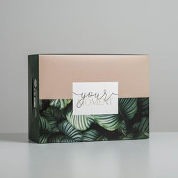 Коробка подарочная складная, упаковка, «Тропики», 22 х 30 х 10 см
