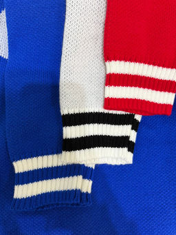 K13183 Джемпер (вязаный трикотаж) КРАСНЫЙ - Brand фото 5