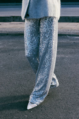 Pantalon de lentejuelas - H&m фото 2