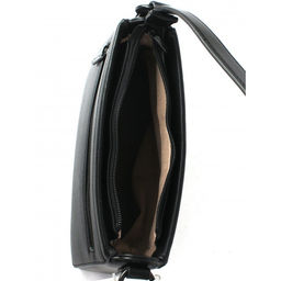 Сумка женская искусственная кожа DJ-СМ 7423-BLACK, 1отд, плечевой ремень, черный SALE 265260 - Adelia фото 3