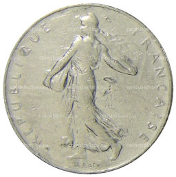 Монета 1 франк 1978 года Франция