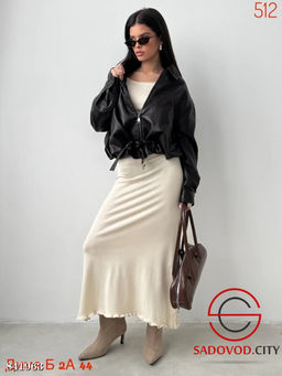 Кожаная куртка весенняя